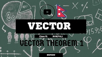 Optional math class 10 || Vector Geometry || Theorem-1, Mid point theorem