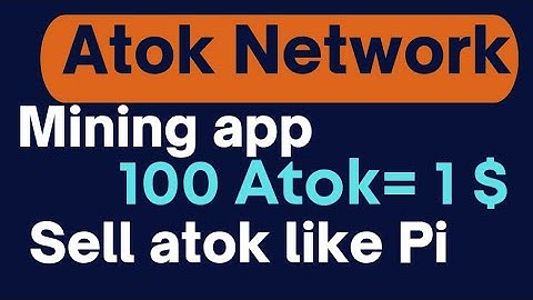 Atok mining app | How to work in atok app | how to sell atok