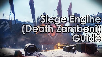 Destiny Rise of Iron: Siege Engine (Death Zamboni) Guide - Wrath of the Machine
