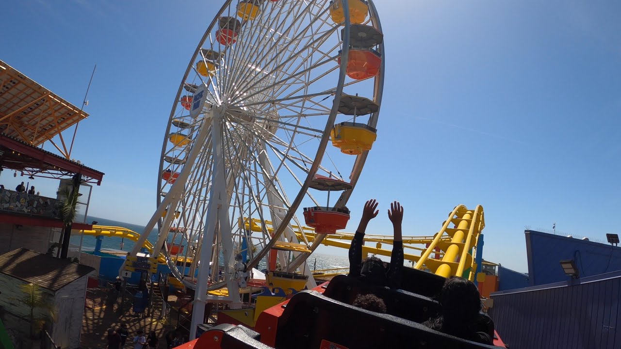 Парк развлечений «Пирс Санта-Моники» вновь открылся! 🎡🎢