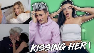 REACTING TO MY BOYFRIENDS VINES w/ OTHER GIRLS!