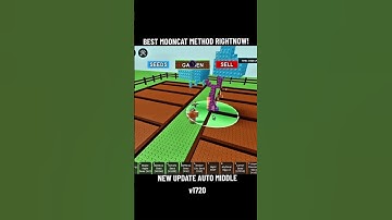 Best mooncat method script in Grow a Garden‼️🪴 #growagarden #gaming #roblox