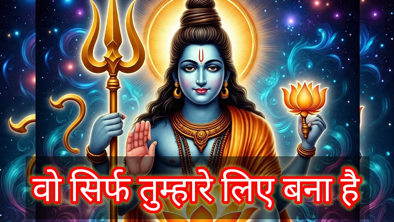 Shiv ka sandesh today | वो सिर्फ तुम्हारे लिए बना है | shiv sandesh | mahadev ka sandesh | universe
