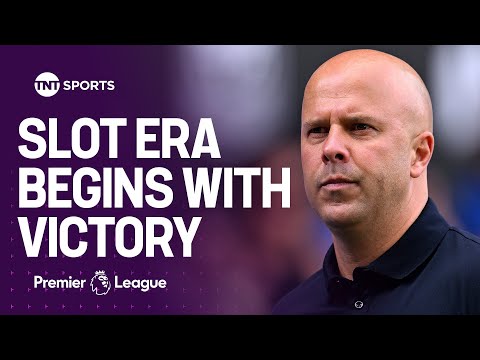 Arne Slot reacts after Liverpool defeat Ipswich Town on opening Premier League weekend ?