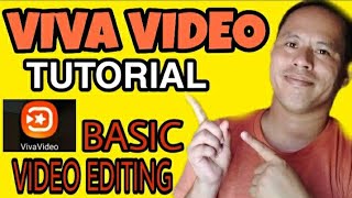 PAANO MAG EDIT SA CELLPHONE GAMIT ANG VIVA VIDEO (basic video editing for beginners)