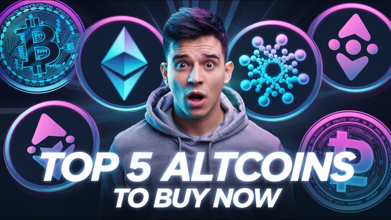 TOP 5 altctoins to buy now for huge profits | best Crypto coins to buy ...
