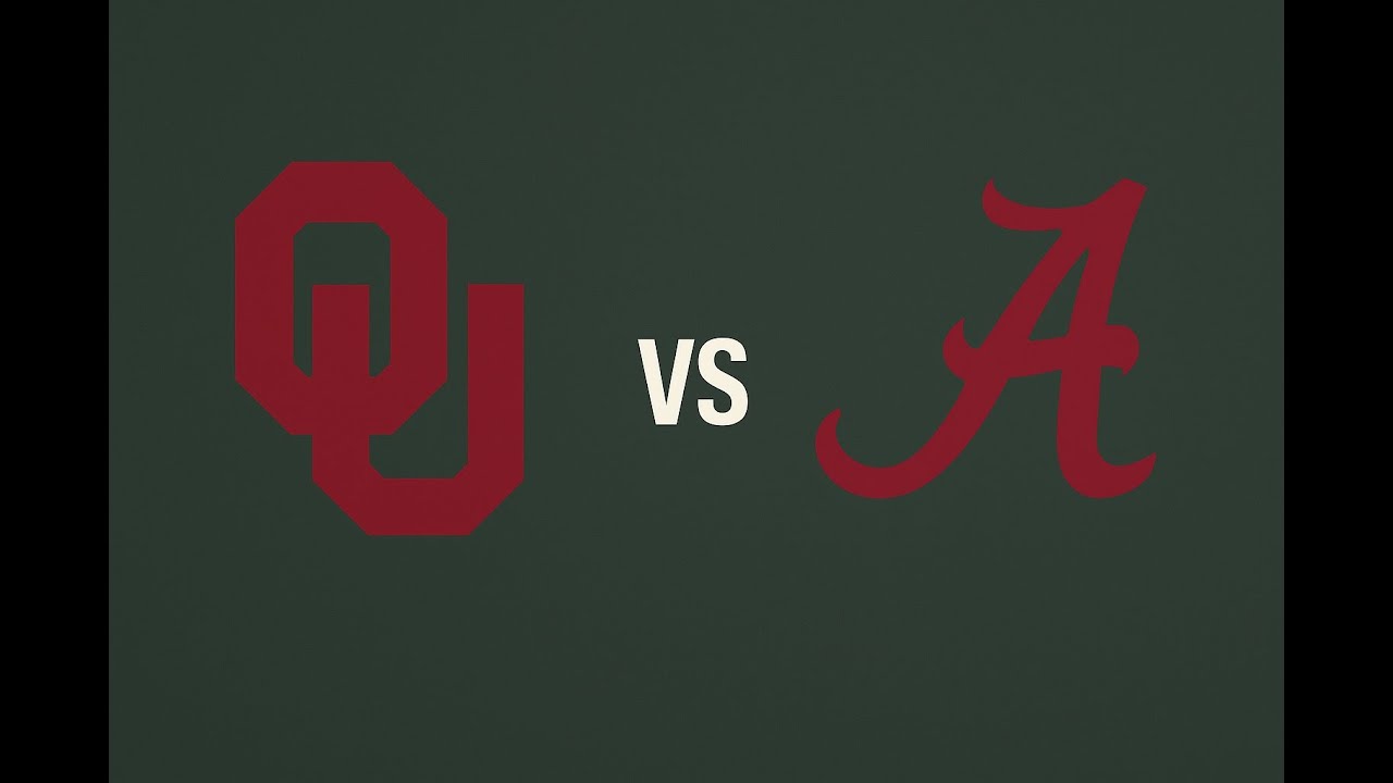 Oklahoma @ Alabama Week 12 Preview and Predictions - YouTube