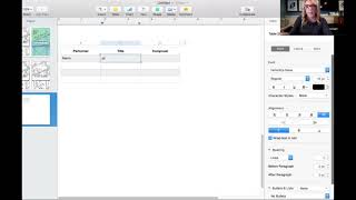 How to Create a Recital Program in Pages Part 2