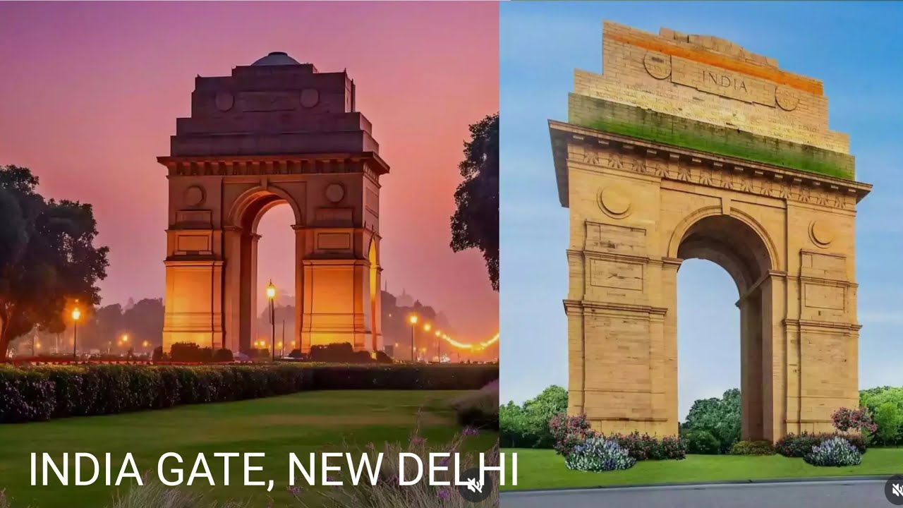 A glimpse of INDIA GATE , New Delhi 👈