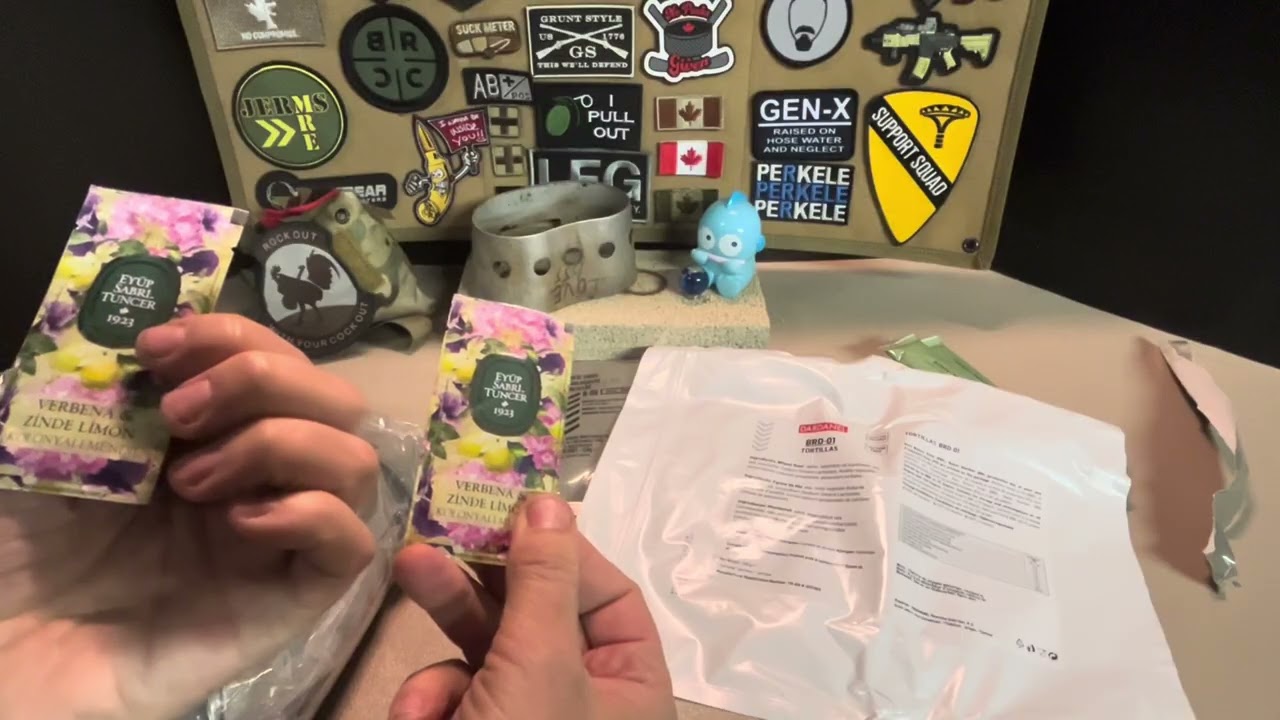 Turkish Dardanel 24 hour civilian ration A01 Tuna Beans Salad Rice 