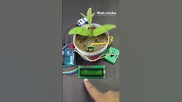 Check Water Level by Soil Sensor #electronics #DIY #Arduino #sensor #microcontrollers #webotricks