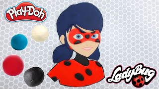 Playdoh Drawing of Miraculous Ladybug CM