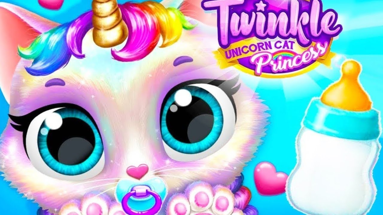 Twinkle Unicorn Cat Princess - TutoToons - my virtual pet house - part 1