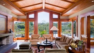 видео Дизайн и отделка потолка в деревянном доме (+фото)