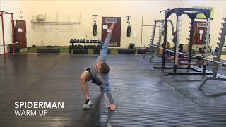 8 Athletic Dev Warm Up Spiderman