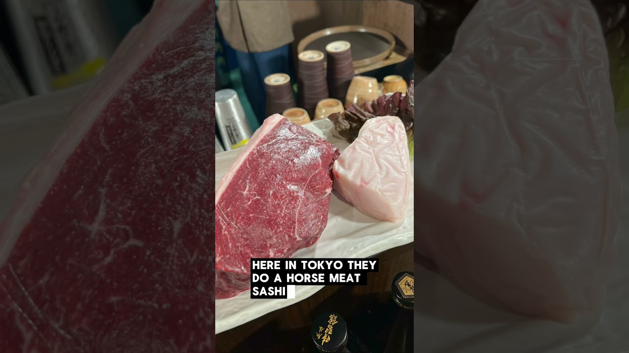 Horse Sashimi (Basashi) in Japan 🐎🍣 | Would You Try This? 