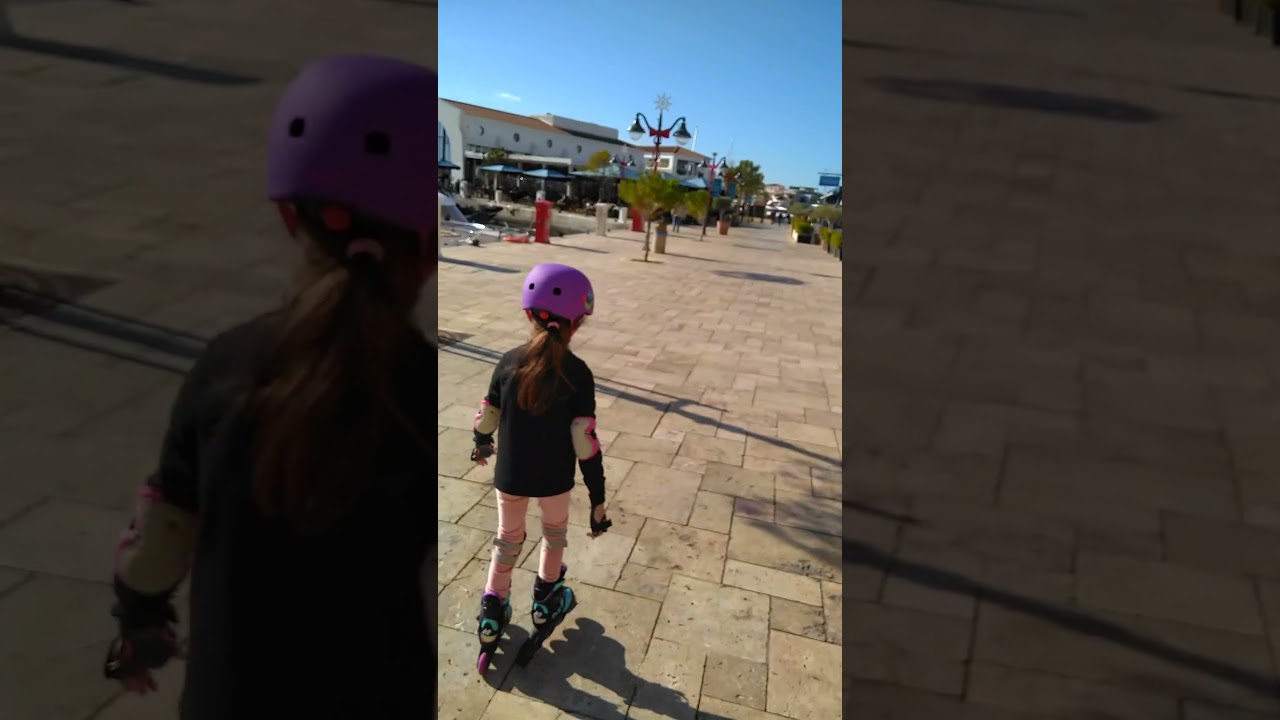 Christmas Day Children's Skating Limassol Cyprus