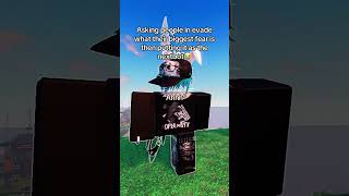 He screamed so loud at the end😭 #shorts #roblox