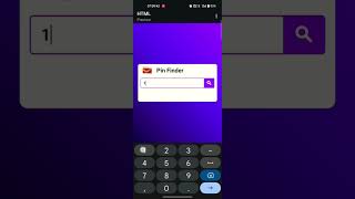 Pin code finder in html css and JavaScript || Simple application in mobile phone 😮😮 screenshot 5
