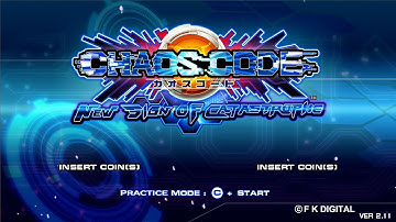 Chaos Code: New sign of Catastrophe v2.11 (FK Digital 2013) - Demo screen