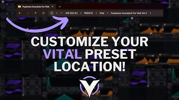 Move Your Vital Presets to a Custom Folder – Quick & Easy!
