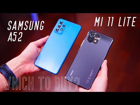 Xiaomi Mi 11 Lite vs Samsung A52: SIMILAR BUT ONLY ONE WINNER! Let's Find Out!