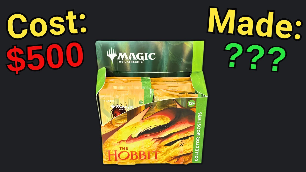 Opening The Hobbit Collector Booster Box - YouTube