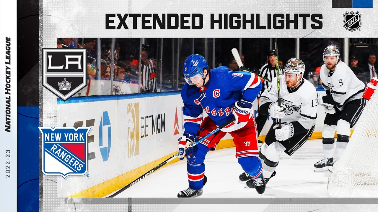 Los Angeles Kings vs. New York Rangers Feb 26, 2023 HIGHLIGHTS - YouTube