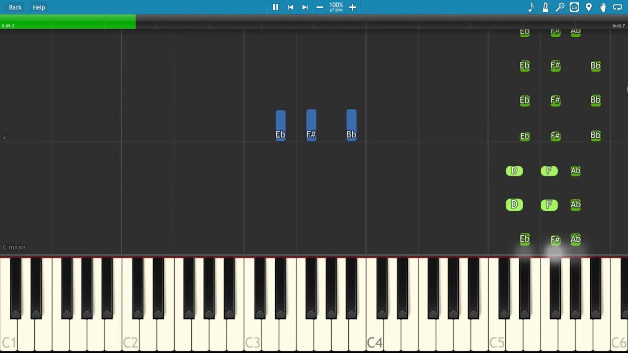 Father Stretch My Hands Piano