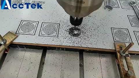 ACCTEK AKM1325 cnc router Test video for Karol