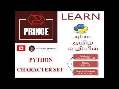 PYTHON CHARACTER SET