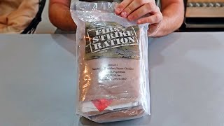 Tasting US Military MRE First Strike (Meal Ready to Eat)