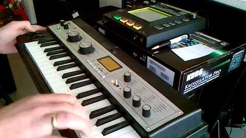 KORG Kaossilator Pro MicroKorg XL performance