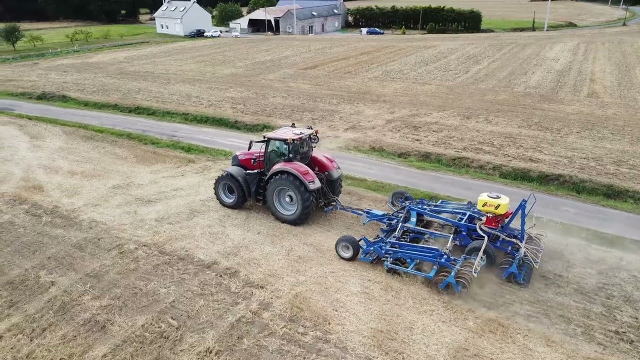 Case ih optum 270 cvx//köckerling rebell 5.20m
