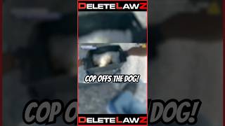 COP SH**TS A LITTLE DOG FOR NO REASON!