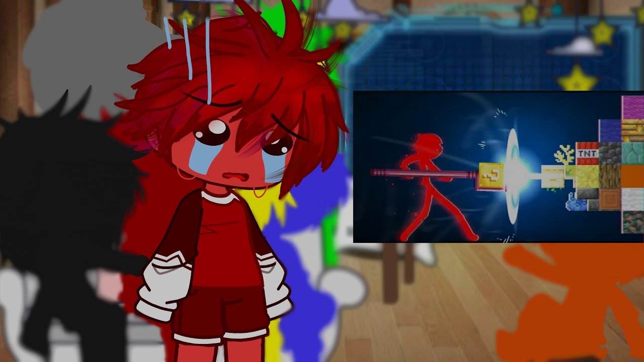 Stickfigures reach to The lucky block   [+poppy playtime chapt3]