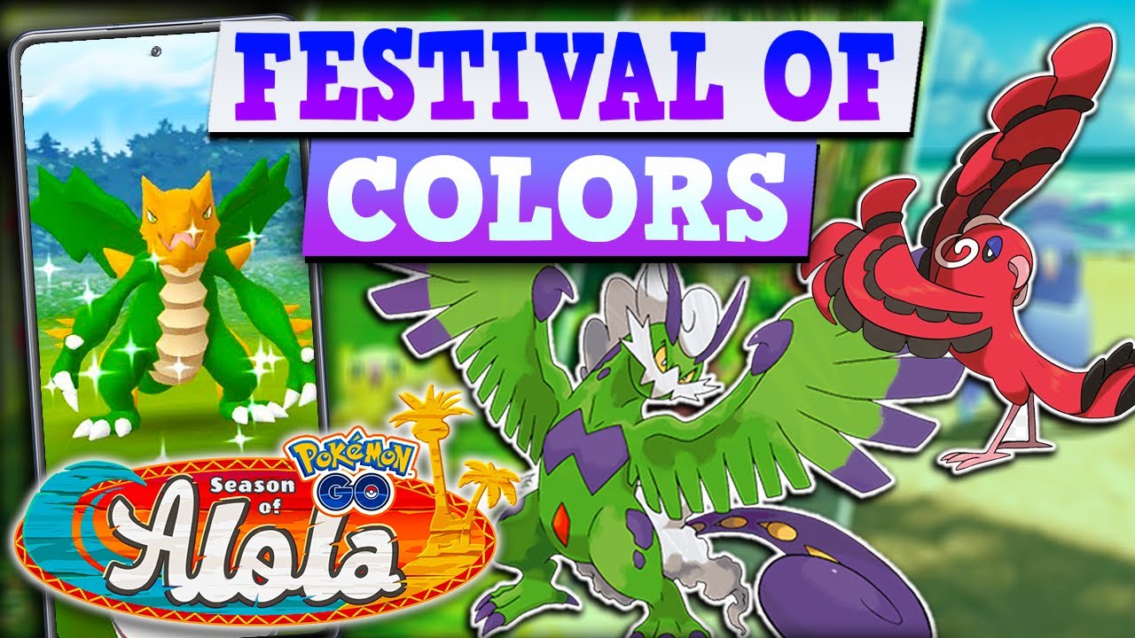 Festival Of Colors Pokemon Go Event! [2022] *New Pokemon*