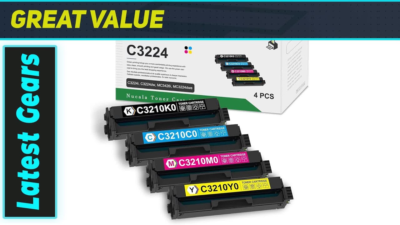 Best Lexmark C3224 Toner? FOBOXCHD Cartridge Set Tested!
