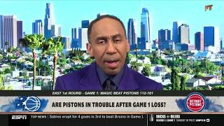 First Take Cade Cant Do It Alone - Stephen A. On Pistons Loss To Magic Despite Cade 39 Pts