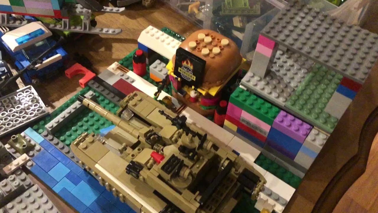 Lego Military Base By Michael Chartrand