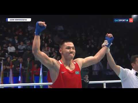 видео: Казах удосрочив борзого узбека стал чемпионом Азии среди молодежи