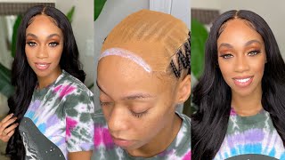 NEW Method Lace Closure Install | ft. Unice Hair