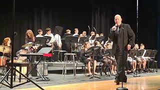 AUSTIN ROAD ELEMENTARY SCHOOL JAZZ BAND live ROCK POINT BOOGIE 5/15/24 Mahopac H.S. Mr. Wand