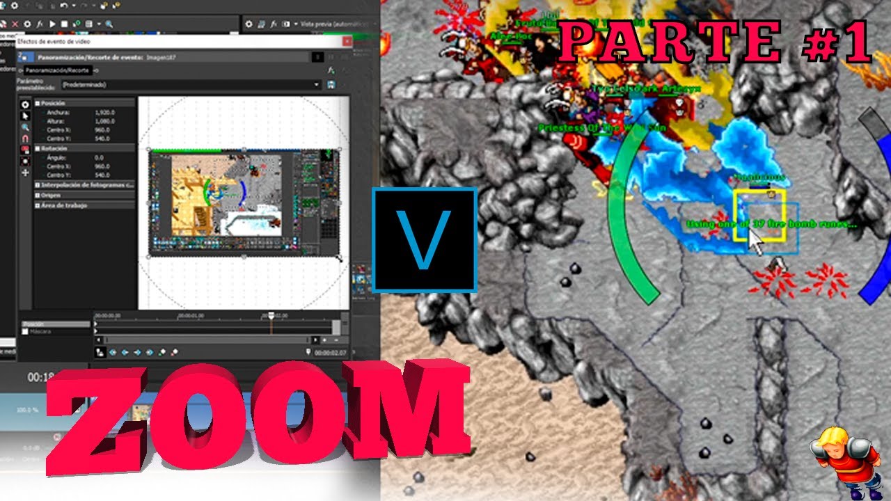 Tibia Zoom |TIBIA| TE ENSEÑO A EDITAR | ZOOM PARA TIBIA | SONY VEGAS PRO | # ...