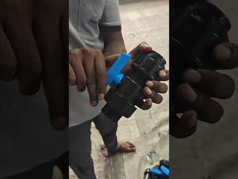 Compression Valve Female Threaded 1" (32mm) | Leak-Proof PP Irrigation Valve | HDPE Valve - Poonam Valves
