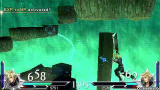 Dissidia 012 - Cloud vs Mirror Image