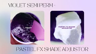 Punky Violet Semi Permanent Pastel Fx Shade Adjustor
