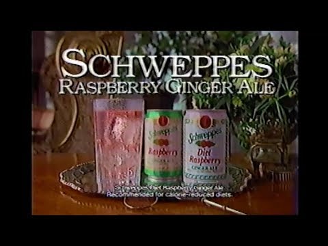 schweppes-raspberry-ginger-ale-tv-commercial-1991