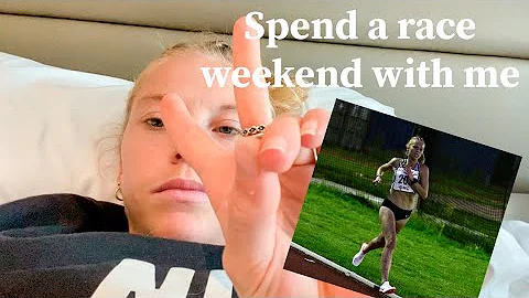 i ran a 5,000m! spend a weekend racing with me