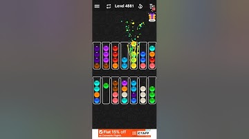 Ball Sort   Level 4881